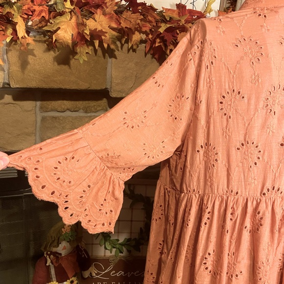 NWOT SHEIN Orange Dress - Picture 5 of 5